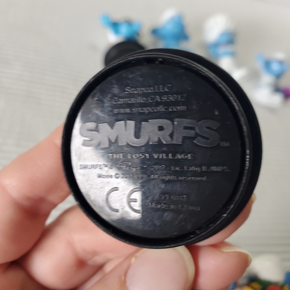 13 Smurf Lot Vintage 2"-3.5" Gargamel Vexy Smurfette Vainy  Schienich Peyo 1980s - Picture 8 of 16